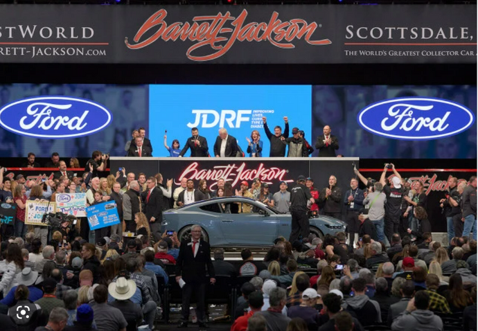First 2024 Ford Mustang GT Sells At Auction