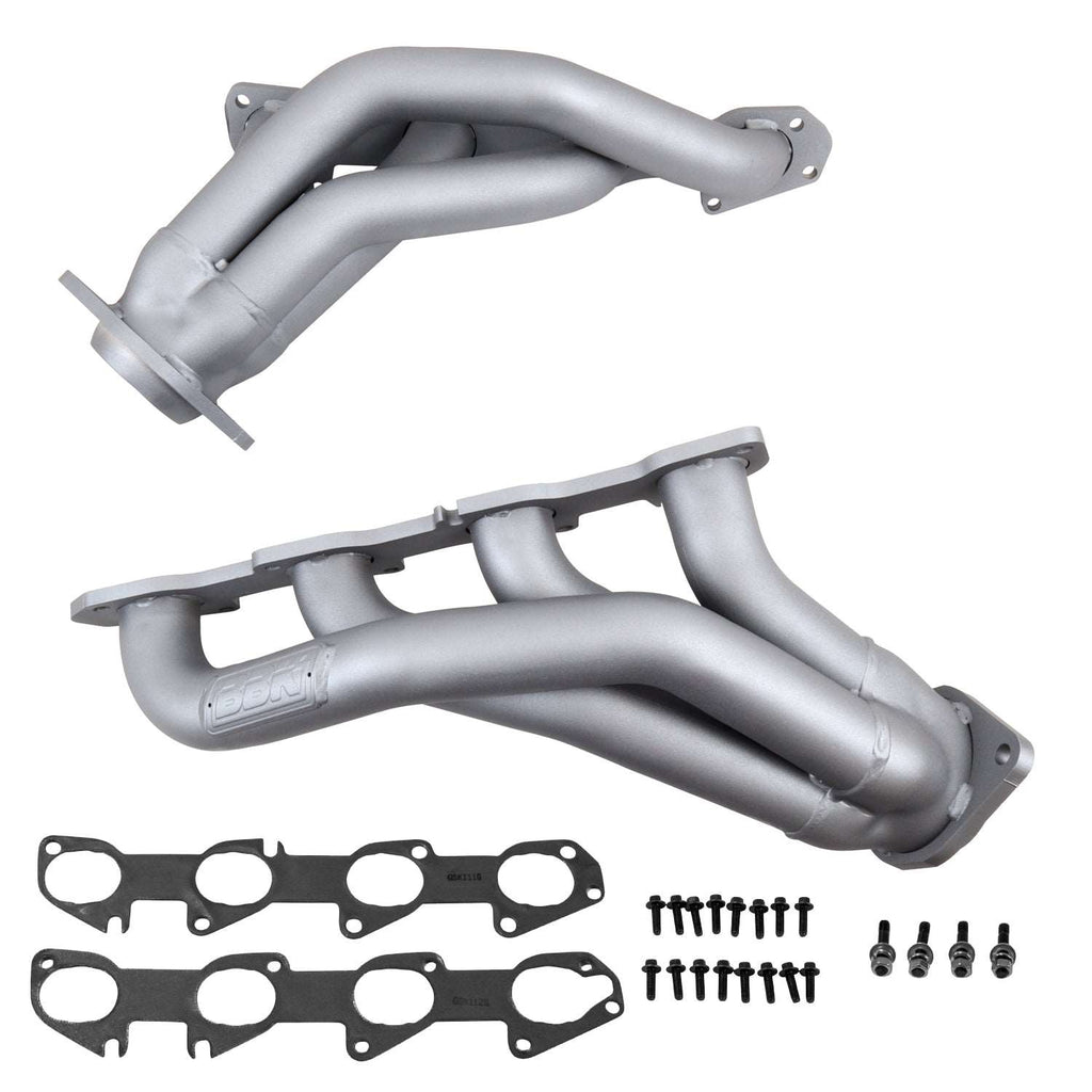 Dodge Challenger Charger 300C Magnum 6.1 Hemi 1-7/8 Shorty Exhaust Headers Titanium Ceramic 06-10 - Reconditioned - BBK Performance
