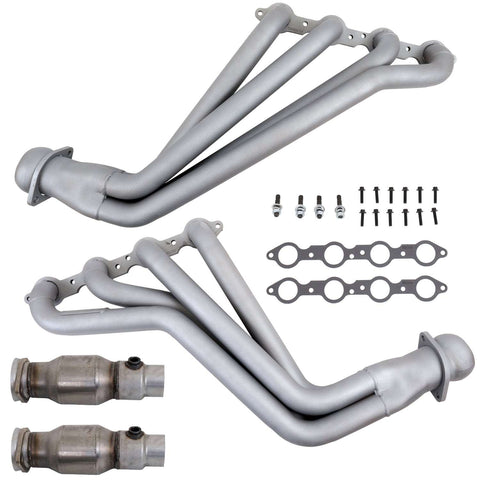 Chevrolet Camaro SS ZL1 6.2 1-3/4 Full Length Exhaust Headers With High Flow Cats Titanium Ceramic 10-15 - Reconditioned - BBK Performance