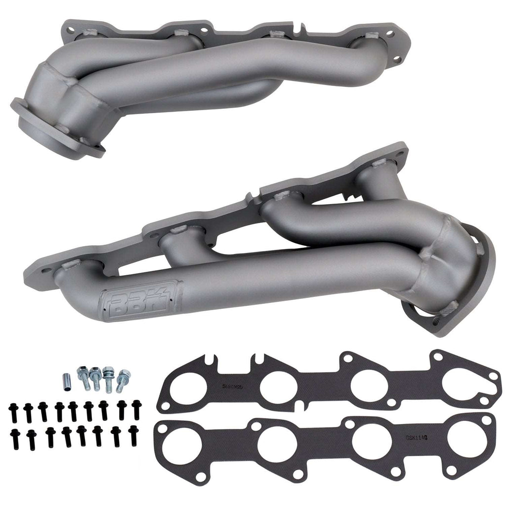 Dodge Challenger Charger 5.7 Hemi 1-3/4 Shorty Exhaust Headers Titanium Ceramic 09-23 - BBK Performance