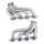 Chevrolet Camaro SS LT1 6.2L 1-3/4 Shorty Exhaust Headers Titanium Ceramic 16-23 - BBK Performance