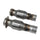 BBK 40440 2-3/4 Long Tube Headers Polished Ceramic and 40441 High Flow Converters for Chevrolet Camaro SS 6.2 LT1 - BBK Performance