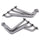 Chevrolet Camaro SS 1-7/8 Long Tube Exhaust Headers With High Flow Cats Titanium Ceramic 10-15 - Reconditioned - BBK Performance