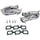 Ford Mustang V6 1-5/8 Shorty Exhaust Headers Polished Silver Ceramic 11-17 - BBK Performance