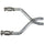 Ford Mustang V6 High Flow Catted Short X-Pipe 11-14 - BBK Performance