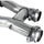 Ford Mustang 5.0 2-1/2 Inch Short Catted H Pipe 79-93 - BBK Performance