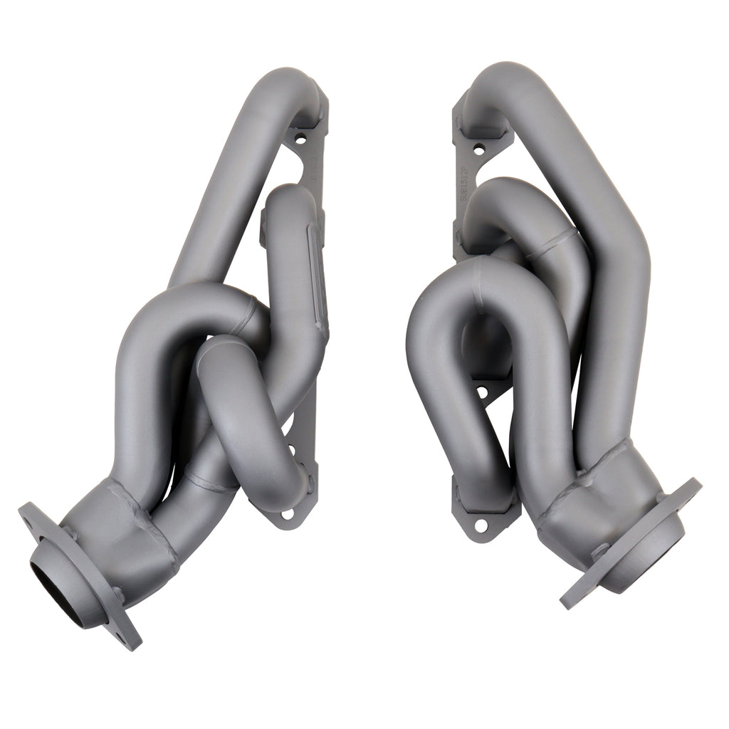 Ford Mustang 5.0 1-5/8 Shorty Equal Length Exhaust Headers Titanium Ceramic 86-93 - BBK Performance