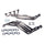 Ford Mustang 5.0 1-5/8 Long Tube Exhaust Headers Titanium Ceramic 79-93 - Reconditioned - BBK Performance