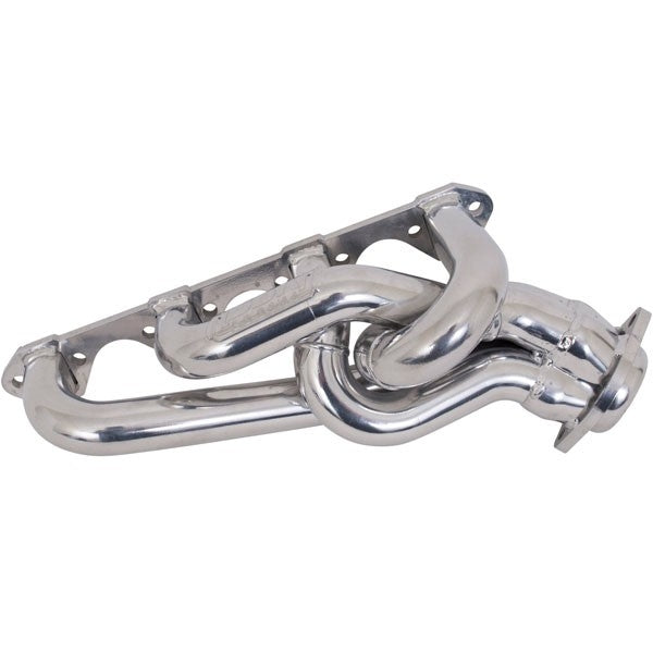 Ford Mustang GT 5.0 1-5/8 Shorty Equal Length Exhaust Headers Polished Silver Ceramic 94-95 - BBK Performance