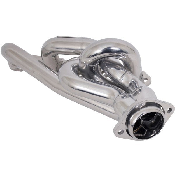 Ford Mustang GT 5.0 1-5/8 Shorty Equal Length Exhaust Headers Polished Silver Ceramic 94-95 - BBK Performance