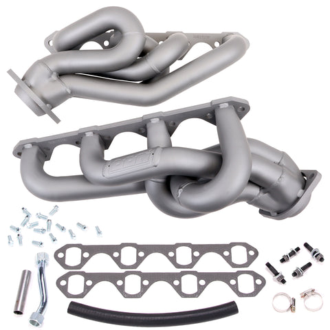 Ford Mustang 5.0 GT 1-5/8 Equal Length Shorty Exhaust Headers Titanium Ceramic 94-95 - BBK Performance