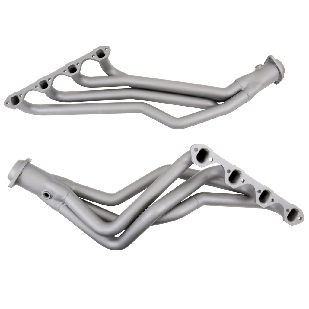 Ford Mustang 5.0 1-5/8 Long Tube Exhaust Headers Automatic Trans Titanium Ceramic 79-93 - BBK Performance