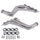 Ford Mustang Cobra 4.6 1-5/8 Long Tube Exhaust Headers Titanium Ceramic 96-98 - BBK Performance