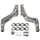 Ford Mustang Cobra Mach 1 1-5/8 Long Tube Exhaust Headers Polished Silver Ceramic 99-04 - Reconditioned - BBK Performance