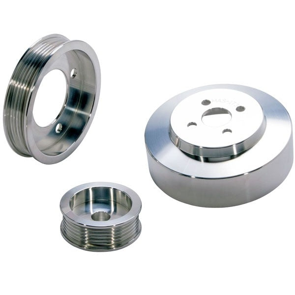 Ford Mustang 5.0 Billet Aluminum Underdrive Pulleys 94-95 - BBK Performance