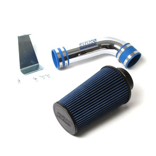 Ford Mustang 5.0 Cold Air Intake Kit Non Fenderwell Chrome 86-93 - BBK Performance