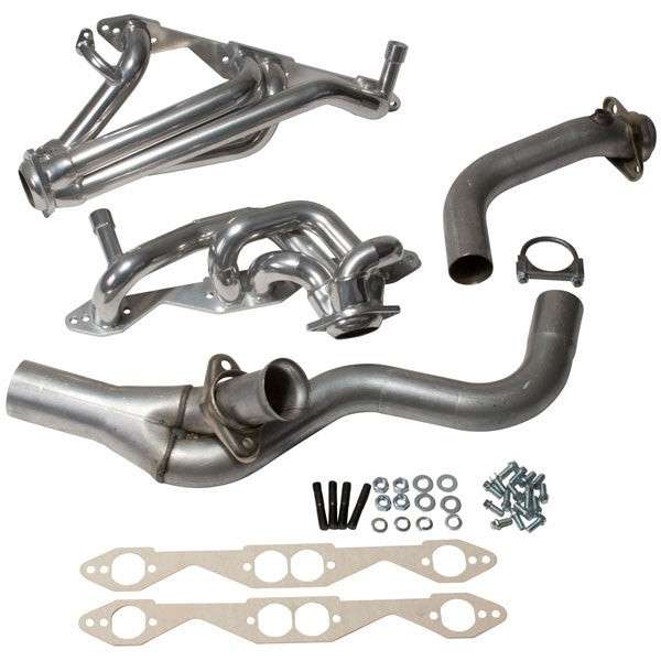 Chevrolet Camaro Firebird 5.7 LT1 1-5/8 Shorty Exhaust Headers Polished Silver Ceramic 94-95 - BBK Performance