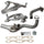 Chevrolet Camaro Firebird 5.7 LT1 1-5/8 Shorty Exhaust Headers Polished Silver Ceramic 94-95 - BBK Performance