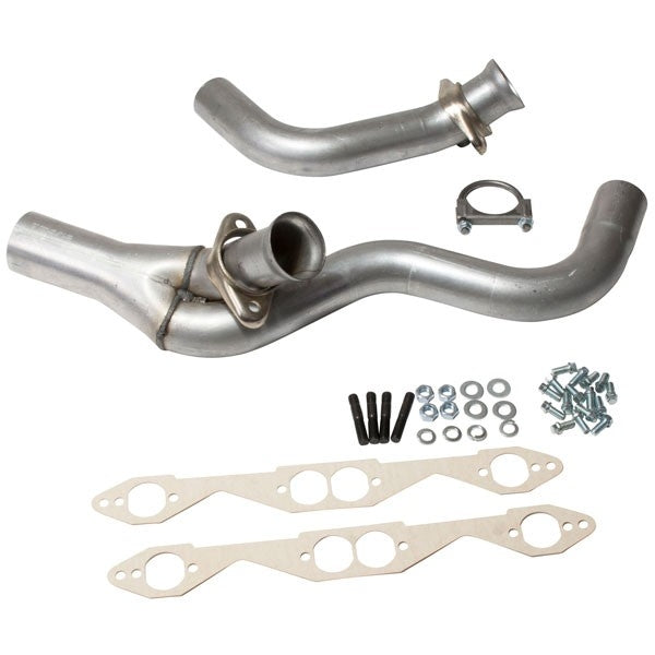 Chevrolet Camaro Firebird 5.7 LT1 1-5/8 Shorty Exhaust Headers Polished Silver Ceramic 94-95 - Reconditioned - BBK Performance