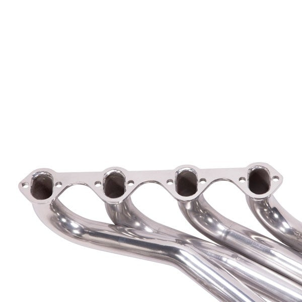 Ford Mustang 351 Swap 1-3/4 Long Tube Exhaust Headers Polished Silver Ceramic 86-93 - Reconditioned - BBK Performance