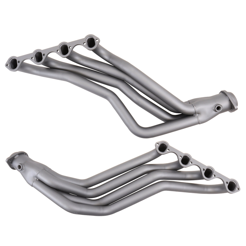 Ford Mustang 351 Swap 1-3/4 Long Tube Exhaust Headers Titanium Ceramic 86-93 - Reconditioned - BBK Performance