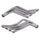 Ford Mustang 351 Swap 1-3/4 Long Tube Exhaust Headers Titanium Ceramic 86-93 - BBK Performance