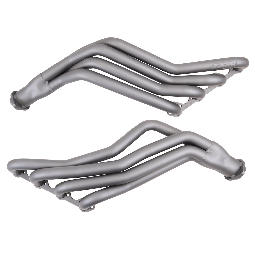 Ford Mustang 351 Swap 1-3/4 Long Tube Exhaust Headers Titanium Ceramic 86-93 - Reconditioned - BBK Performance
