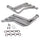 Ford Mustang 5.0L 1-3/4 Long Tube Exhaust Headers Titanium Ceramic 79-93 - BBK Performance