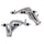 Chevrolet Impala SS 5.7 LT1 V8 1-5/8 Shorty Exhaust Headers Titanium Ceramic 93-96 - BBK Performance