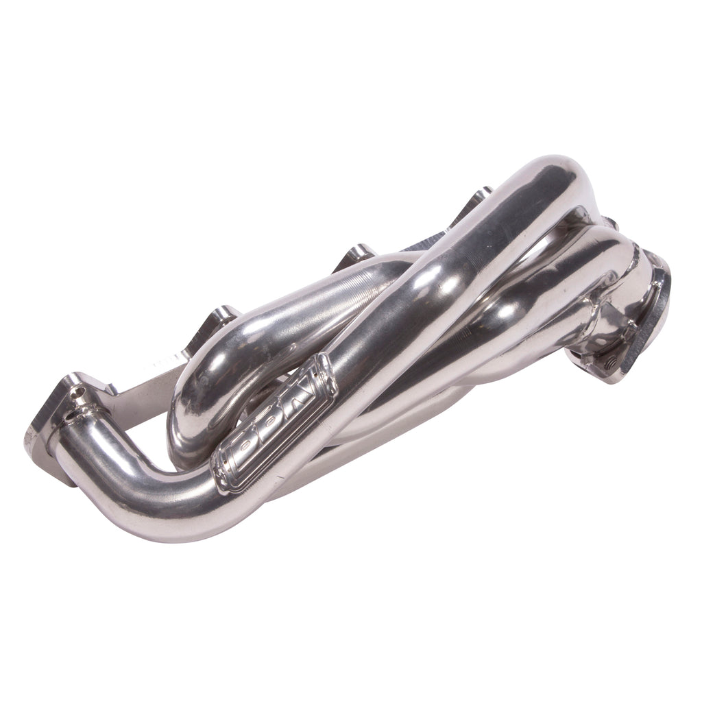 Ford Mustang GT 1-5/8 Shorty Exhaust Headers Polished Silver Ceramic 05-10 - BBK Performance