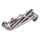Ford Mustang GT 1-5/8 Shorty Exhaust Headers Polished Silver Ceramic 05-10 - BBK Performance