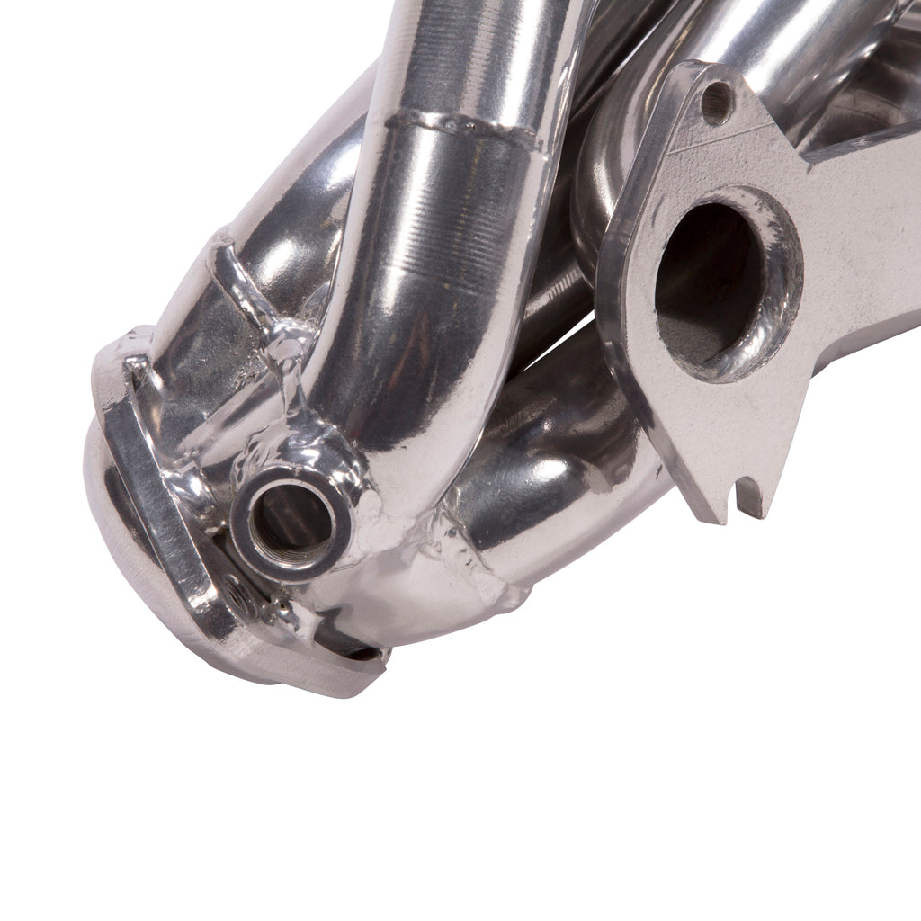 Ford Mustang GT 1-5/8 Shorty Exhaust Headers Polished Silver Ceramic 05-10 - BBK Performance