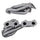Ford Mustang GT 4.6 1-5/8 Shorty Exhaust Headers Titanium Ceramic 96-04 - BBK Performance