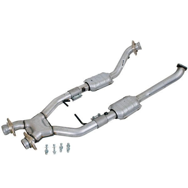 Ford Mustang Cobra 2-1/2 High Flow Catted X Pipe 96-98 - BBK Performance