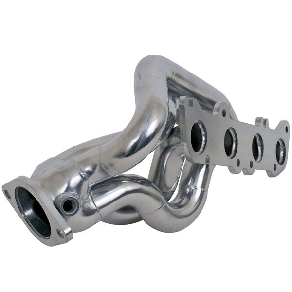 Ford Mustang GT 1-3/4 Shorty Exhaust Headers Polished Silver Ceramic 11-14 - BBK Performance