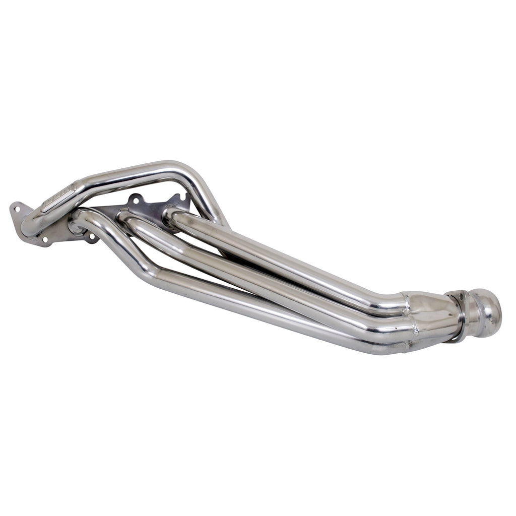 Ford Mustang GT 1-3/4 Long Tube Exhaust Headers Polished Silver Ceramic 11-23 - BBK Performance