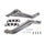 Ford F150 Truck 5.0 Coyote 1-3/4 Long Tube Exhaust Headers Polished Silver Ceramic 11-14 - BBK Performance