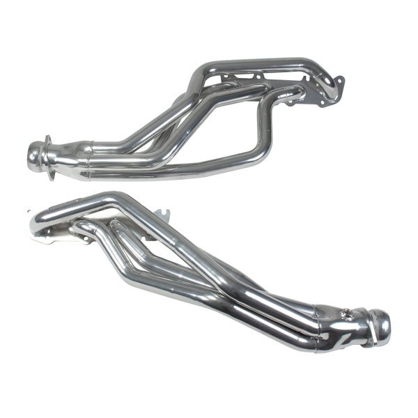 Ford Mustang Coyote Swap 1-3/4 Long Tube Exhaust Headers Polished Silver Ceramic 86-04 - BBK Performance