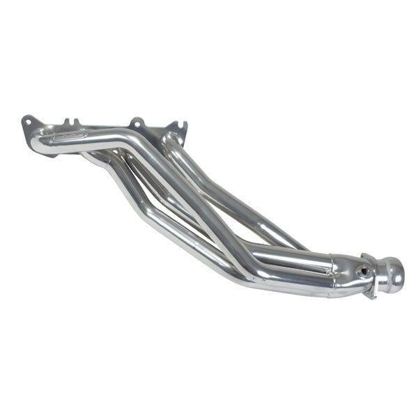 Ford Mustang Coyote Swap 1-3/4 Long Tube Exhaust Headers Polished Silver Ceramic 86-04 - BBK Performance