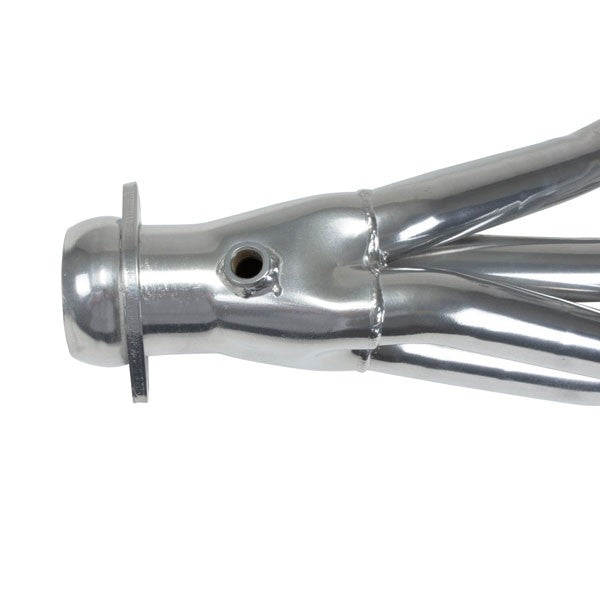 Ford Mustang Coyote Swap 1-3/4 Long Tube Exhaust Headers Polished Silver Ceramic 86-04 - BBK Performance