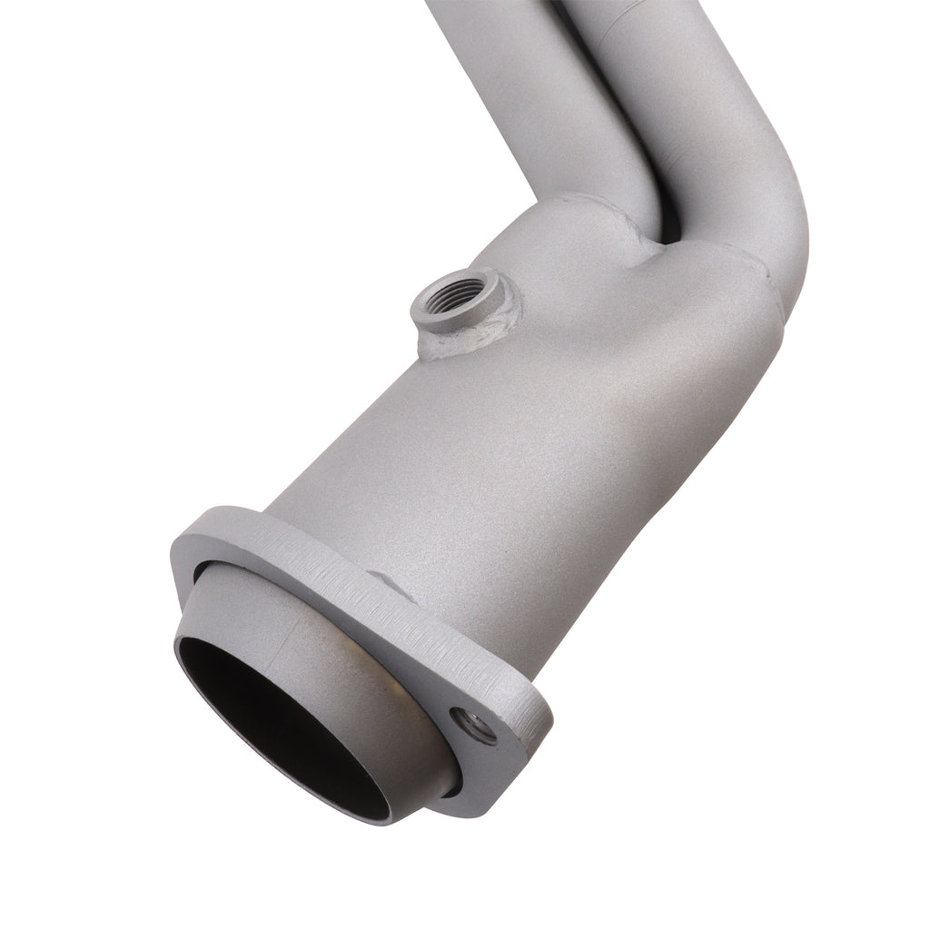 Ford Mustang V6 1-5/8 Long Tube Exhaust Headers Polished Silver Ceramic 99-04 - BBK Performance