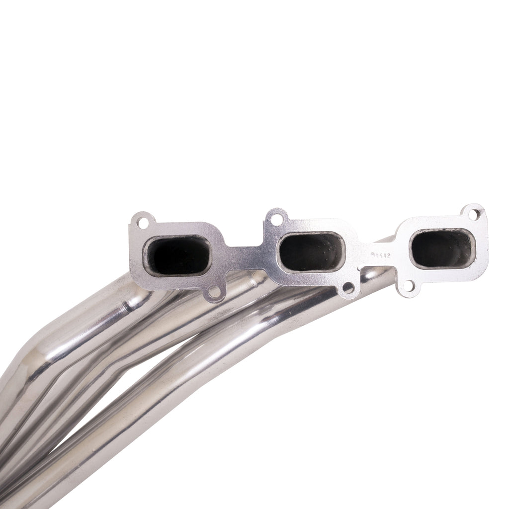Ford Mustang V6 3.7 1-3/4 Long Tube Exhaust Headers Polished Silver Ceramic 11-17 - Reconditioned - BBK Performance