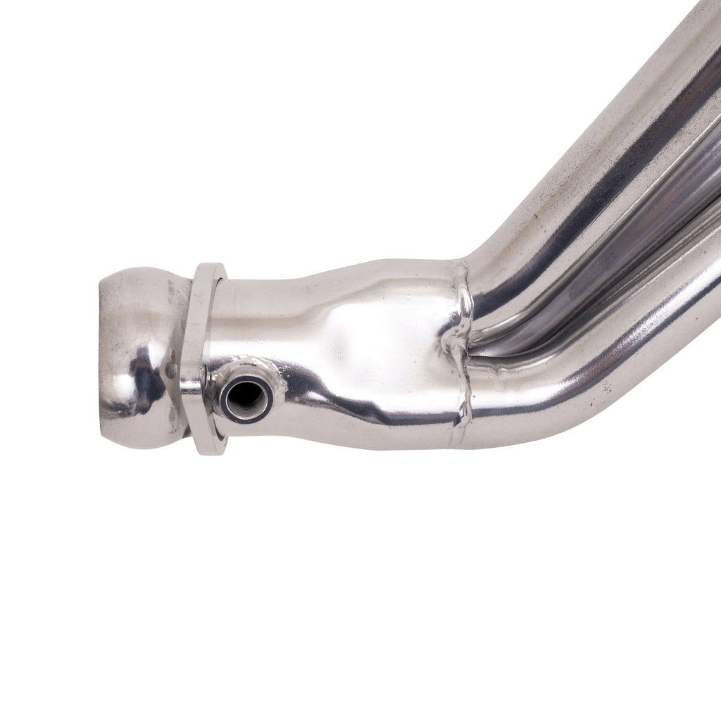 Ford Mustang V6 3.7 1-3/4 Long Tube Exhaust Headers Polished Silver Ceramic 11-17 - Reconditioned - BBK Performance