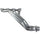 Dodge Challenger Charger 5.7 Hemi 1-3/4 Long Tube Exhaust Headers Polished Silver Ceramic 05-08 - BBK Performance