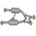 Ford Mustang 5.0 2-1/2 Short High Flow Catted X Pipe 79-93 - BBK Performance