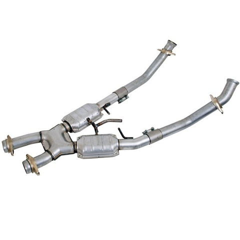 Ford Mustang 5.0 2-1/2 High Flow Catted X Pipe 86-93 - BBK Performance