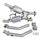 Ford Mustang 5.0 2-1/2 High Flow Catted X Pipe 86-93 - BBK Performance