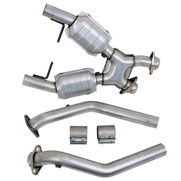 Ford Mustang GT 2-1/2 High Flow Catted X Pipe 96-98 - BBK Performance