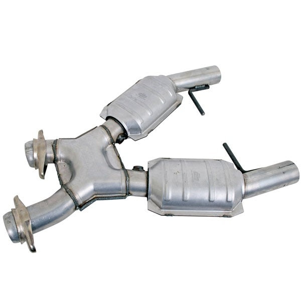 Ford Mustang GT 2-1/2 High Flow Catted X Pipe 96-98 - BBK Performance