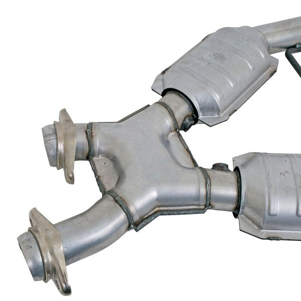 Ford Mustang GT 2-1/2 High Flow Catted X Pipe 96-98 - BBK Performance